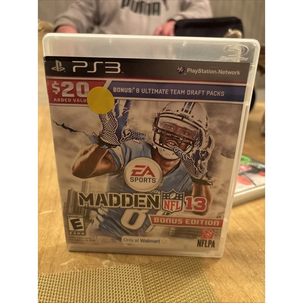 Madden NFL 13 (Sony PlayStation 3, 2012) BONUS EDITION CIB